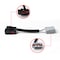Spec-D Tuning 03-15 Ford F250 Super Duty Towing Mirrors Black- Amber Signal Manual RMX-F25003G2-M-FS - alternate 8